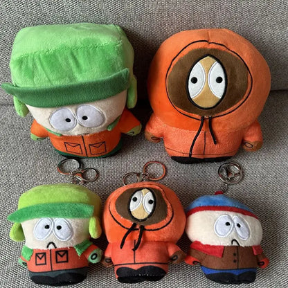 10cm Southe North Park Cartoon Plush Pillow Toy for Southe Park Stan Kyle Kenny Northern Pillow Plush Doll Boys Birthday Gifts