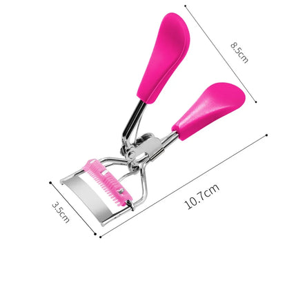CNKESS 1Pc Pro Makeup Eyelash Curler Beauty Tools Lady Women Nature Style Cute Eyelash Handle Curl Eye Lash Curler random color