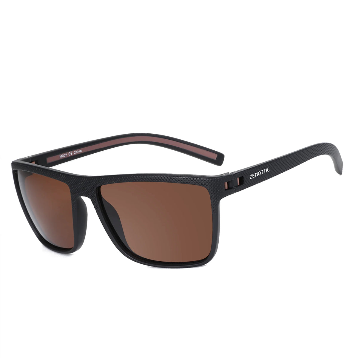 ZENOTTIC Fashion Polarized Sunglasses Shade for Women Men Lightweight TR90 Frame UV400 Protection Square Sun Glasses