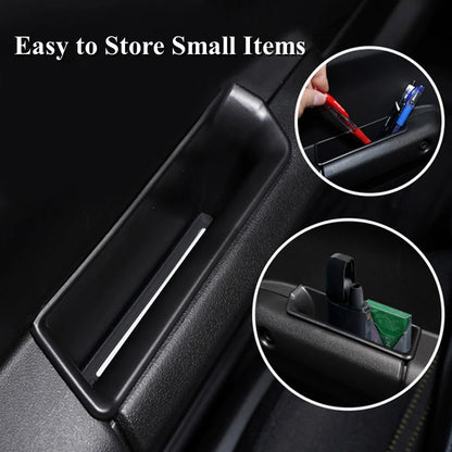 2PCS Car Door Inner Armrest Storage Box Organizer Tray Phone Holder for Suzuki Jimny JB64 JB74 JC74 2019-2026 Interior Accessory