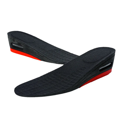 Height Increase Insoles Shoe Inserts Arch Support Invisible Pads For Women Foot Care Tool Silicone Cushioned Sole Trimmable