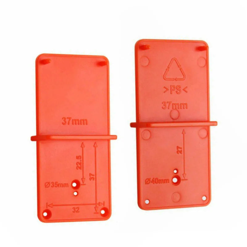 Hinge Hole Drilling Guide 35mm 40mm Hing Installation Jig Door Cabinet Hinge Hole Locator Woodworking Tool