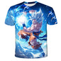 Anime Dragon Ball Son Goku 3D Print Kids T Shirt Summer Fashion Casual T-shirt Boy Girl Unisex Children's Clothing Tshirt Tops