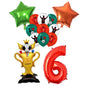 Soccer Birthday Party Supplies Football Theme  Birthday Party Decoration Cotillon Birthday CR7 Soccer Plate Cups Balloons Supply