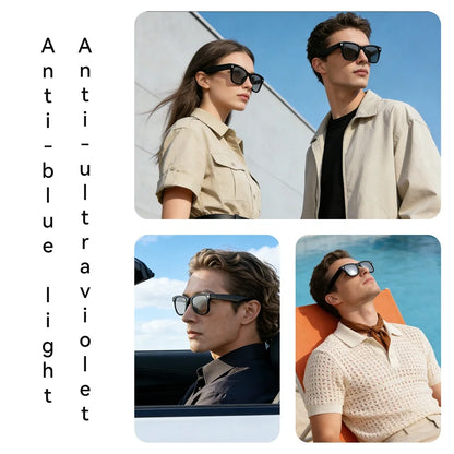 HD Camera Smart Glasses For Women Men Simultaneous Translation Eyewear Flashlight Audio And Video Recording Eyeglasses Music