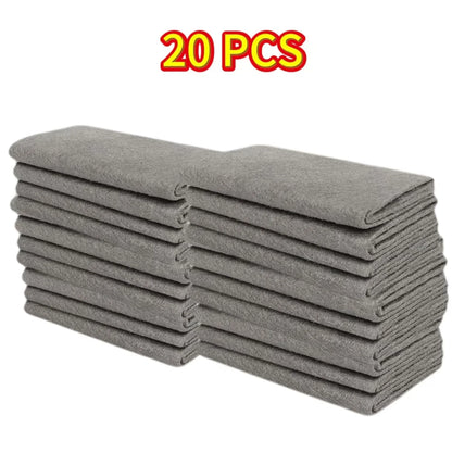 Thickened Magic Mop; Special Glass Cleaning Cloth; No Trace, No Shedding Magic Cloth; Home Use Water and Oil Stain Remover.