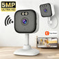 5MP Mini Cube Camera 2.4G Wifi Indoor Security IP Cam with Two Way Audio 2K Human Detection Smart Home Baby Monitor Tuya