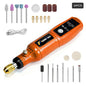 Mini Electric Rotary Tool 16000RPM USB Charging Power Tool Set 3.7V Lithium-Ion Battery Cordless Drill Pen for DIY Craft