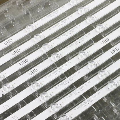 8pcs/set LED Backlight Strip For Philco PTV55U21 55UJ6300 55UJ6000 55UJ6200 55UJ620V 55LJ620V RF-AZ550E30-0601B-12 0501A A4