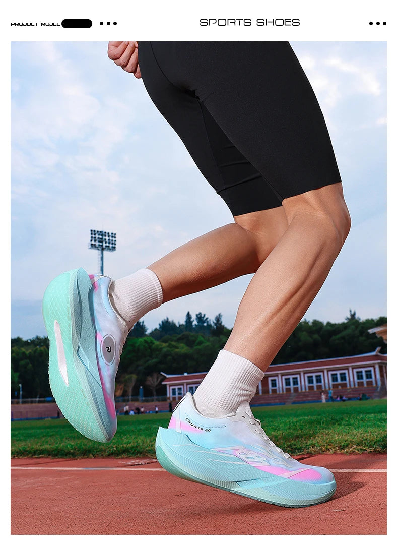 Running Shoes Men Carbon Board Marathon Speciality Sports Breathable Lightweight Women's Comfortable Athletic Chunta6.0 Sneakers