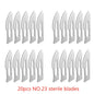 20-100pcs Sterile Carbon Steel Surgical Blades Scalpel Knife for DIY Cutting Phone Repair Carving Animal Grooming Maintenance