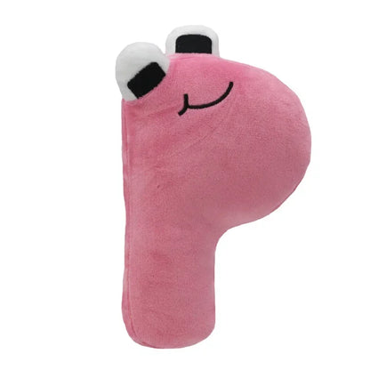 T Alphabet Lore Plush Toys Anime Doll Kawaii 26 English Letters Stuffed Toys Kids Enlightenment Montessori Plush Toy Doll Gifts