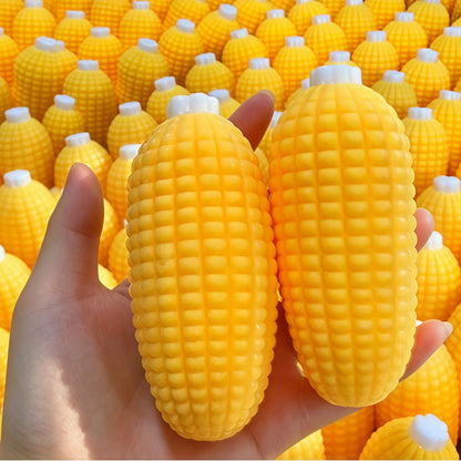 Corn Building Block Pressure Ball Fidget Toy, Squeeze Ball Round Crisp Sound Block Filling, Asmr Adult Stress Relief Toy