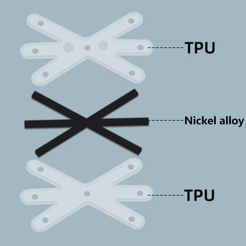 〔San〕2Pcs Ingrown Toenail Correction Tool Ingrown Toenail Treatments Elastic Patch Sticker Toenail Straightening Pedicure Tool