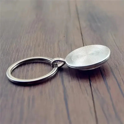 25MM Custom Car Holder Keychain Mum Dad Baby Children Grandpa Parents Designed Photo Keychain For Family Anniversary Gift