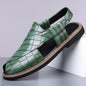 Men's Summer Breathable Soft-Soled Roman Sandals Anti-Slip Comfortable Slip-On Casual Covered-Toe Shoes-2021