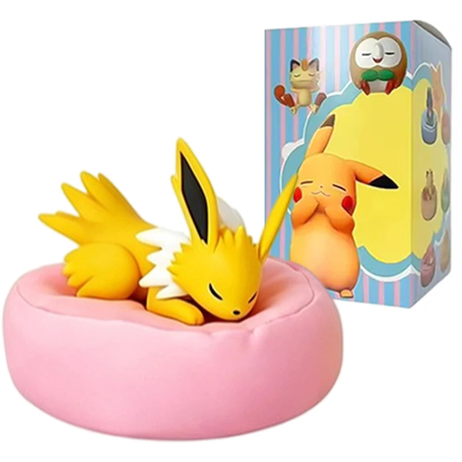 1-9pcs Anime Pokémon Eevee Figure Blind Box Toy Multi Form Series PVC Model Desktop Decoration Birthday Halloween Christmas Gift