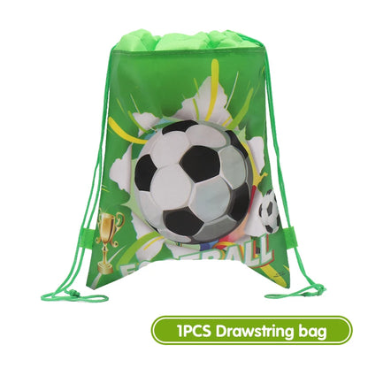 Football Birthday Decoration Party Supplies Tableware Balloons Set Candy Gift Boxes Football Birthday Gifts Kids Birthday Favors