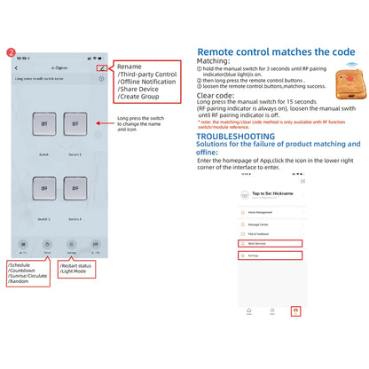 Zigbee Tuya Smart Home Relay 1/2/4CH Motor Switch Module,DC 12V 24V 32V 110V,4 Channel Radio RF Remote Control Alexa Google Home