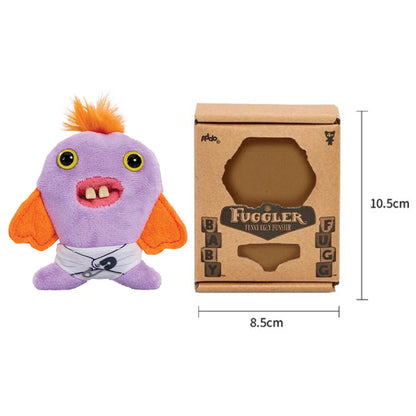 Baby Fugg Fuggler Monster Plush Doll  Original Rabid Rabbit Funny Ugly Hedge Grog Screech Wide-Eyed Teeth Monster With Box
