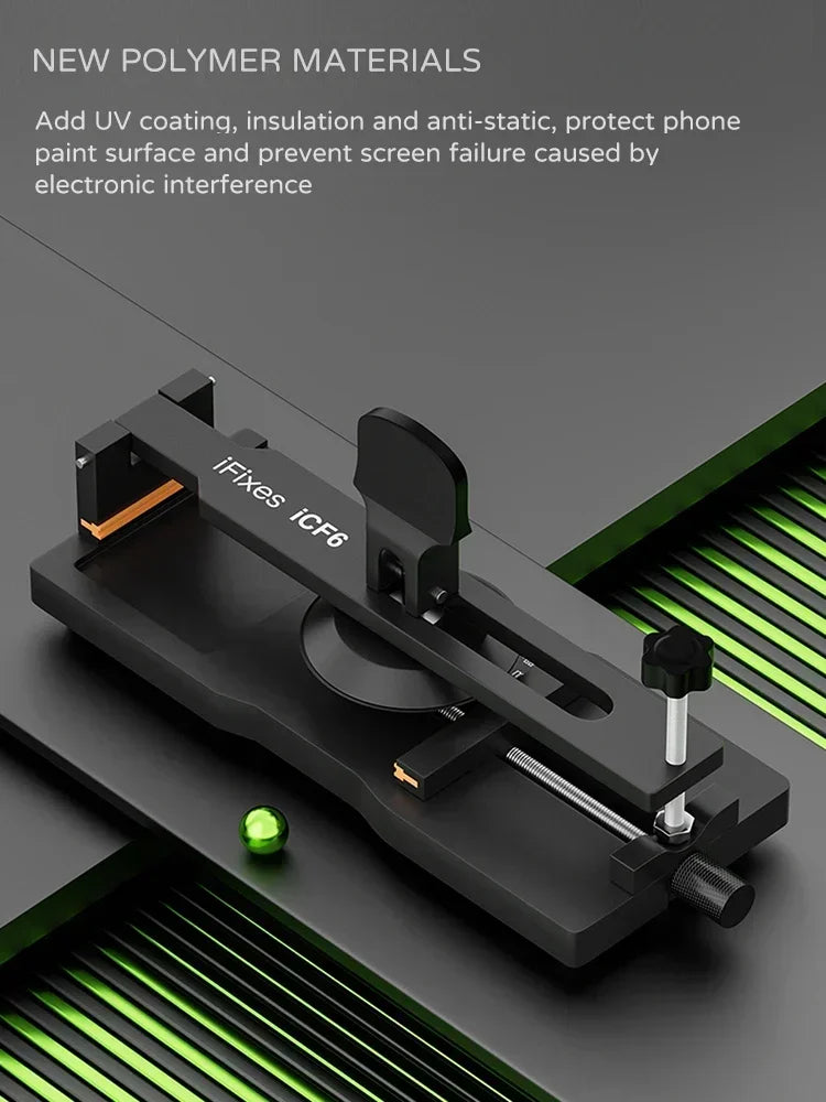 IFixes ICF6 Mobile Phone LCD Screen Pry Opening Fixture No Heating Adjusted Freely Strong Sucktion Display Removal Repair Tool