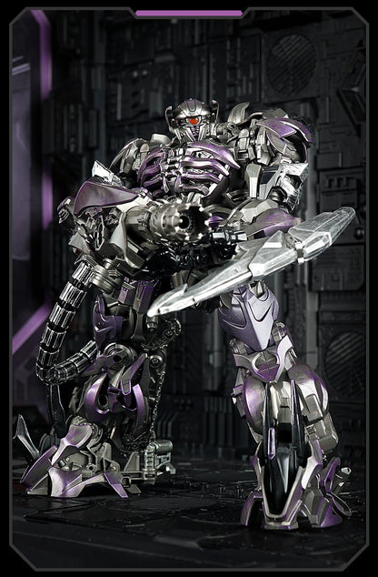 TW1029 Transformation Toys Megatank Galvatron Ironhide Shockwave Action Figure Robot Collection Movie Deformation Model Gifts