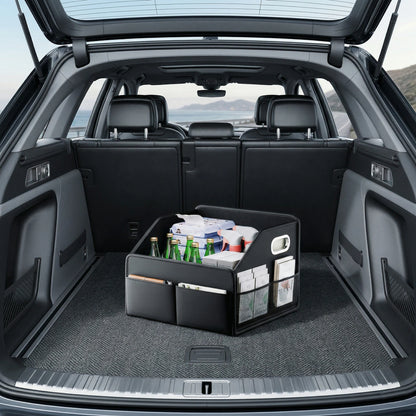 JFBONIN Car Trunk Storage Box Car Mounted Artifact Car Organizer Trunk Folding Box Inside The Car