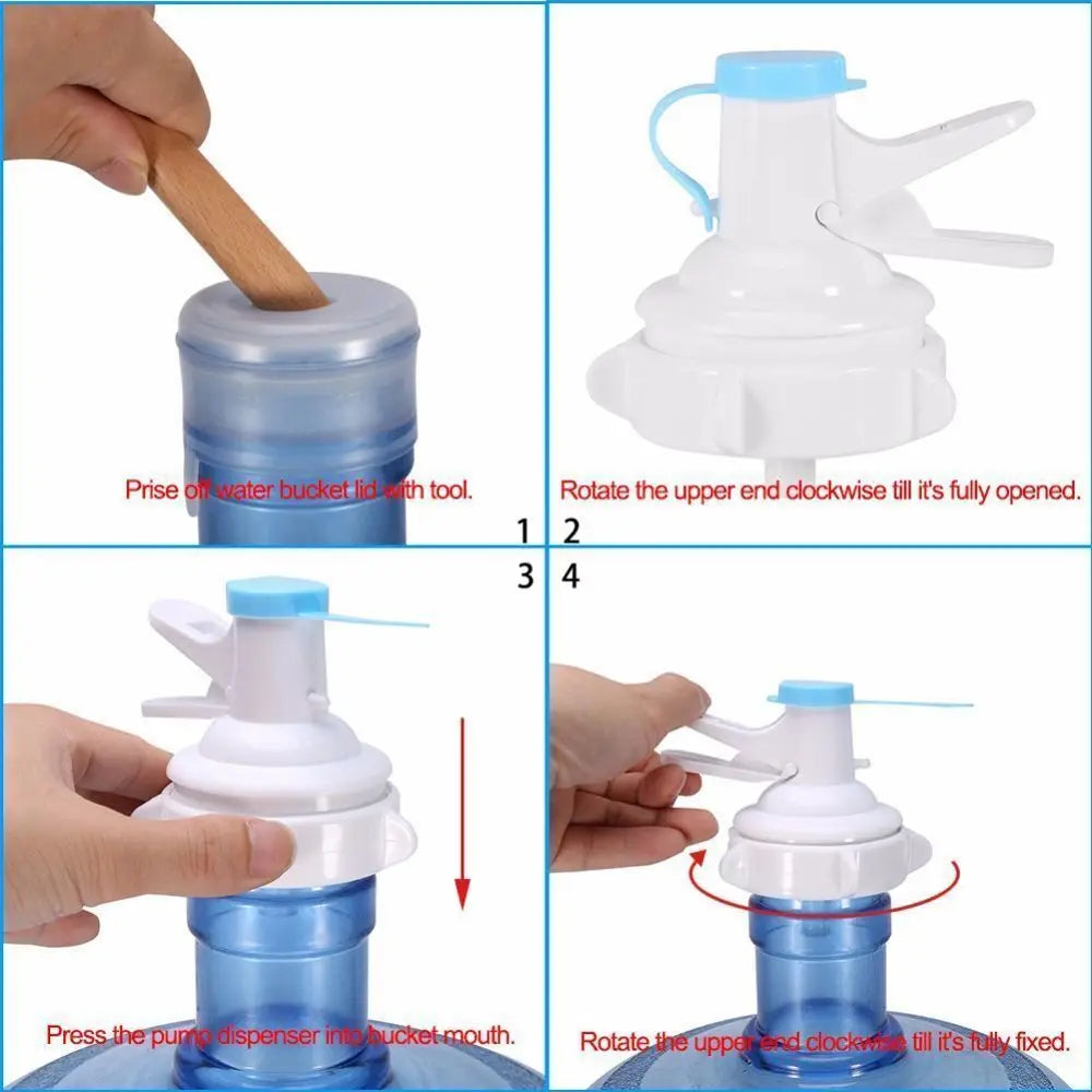 Portable Bucket Accessories Pump Spout Universal Convenient Water Bottle Pump Practical Durable Drinking Tools
