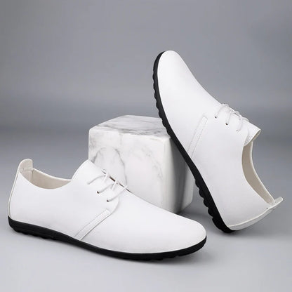 Daily casual men's leather shoes driving shoes new four-season general Doudou men's shoes outdoor lazy one-pedal men