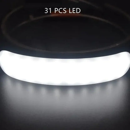 1500LM High Power LED Headlamp COB Head Flashlight With 7500Mah Built-in Battery USB Rechargeable Fishing Camping Lantern Torch