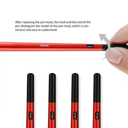 DSPIAE Aluminium Alloy AT-FB Pen Black Red Green Gray AT-FBRD AT-FBBK Hold PBT-2/0 PBT-3/0 PBT-4/0 PBT-5/0 Pen Head