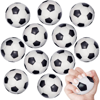 6/12/20 Pcs Squishy Squeeze Balls Birthday Party Favors Goodie Pinata Filler Anti Stress Soccer Basketball  Rugby Baseball Gifts