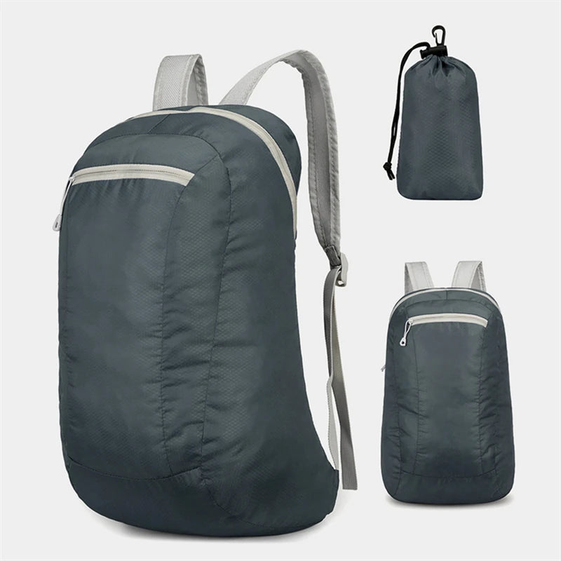 Lightweight Backpack Packable Backpack Foldable Outdoor Folding Backpack Travel Daypack Bag Sports Daypack for Men Women