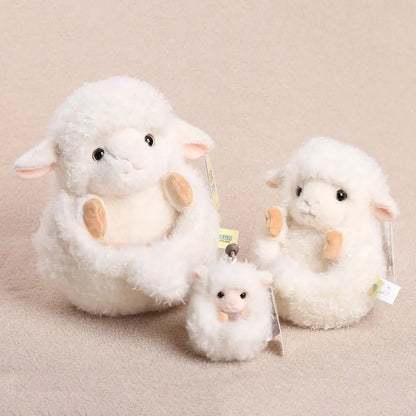 10/20/25cm Cute Hedgehog Plush Doll Soft Hedgehog Huggable Pillow Lifelike Hedgehog Pendant Doll Lovely Desktop Pet Bag Decor