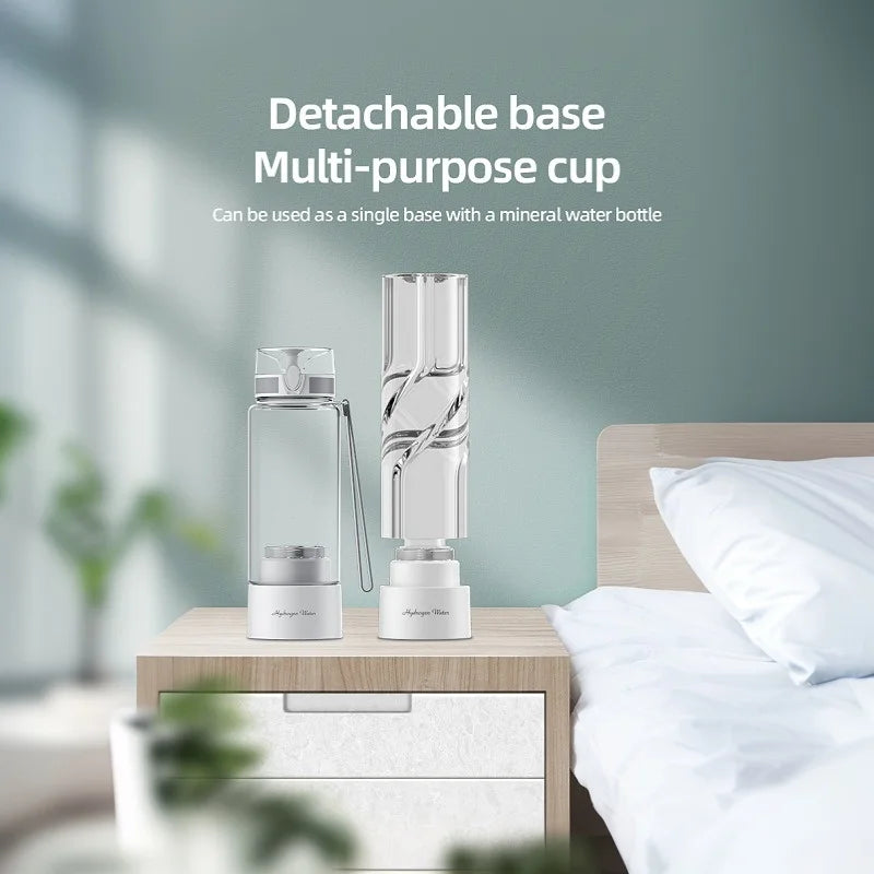 New hydrogen water bottle rich hydrogen water generator+complimentary adapterPackage style