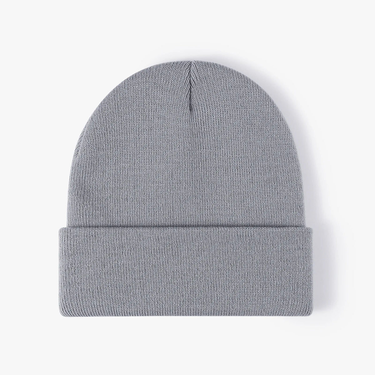 Customized Printed Logo Winter Knitted Keep Warm Cold Cap Unisex Solid Color Hip Hop Crochet Skull Beanie Hats