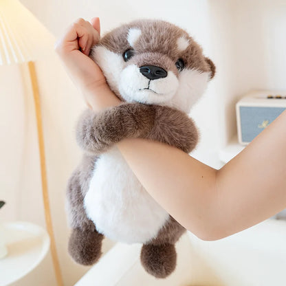 1PC 25/35cm Otter Plush Toy Arm with Magnetic Force Cute Stuffed Soft Animal Doll for Birthday Gift And Decor