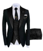 high-quality wedding art ，dress suit for men，3 pieces Blazer Vest And Pants set，performance, Emcee，Groomsmen