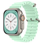 Ocean Strap for apple watch Band 44mm 40mm 45mm 41mm 49mm 46mm silicone correas bracelet iWatch series 7 5 6 3 se 8 Ultra 2 9 10