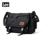 LEE Fashion Waterproof Large Crossbody Shoulder Bag Women Male Flip Laptop Messenger Bag Teenagers College Satchel School Bag