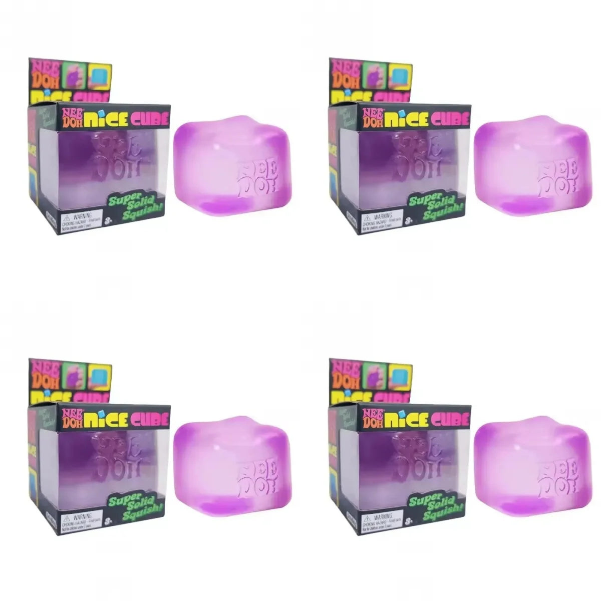 2026 Hot Schylling Needoh Nice Cube Stress Relief Sensory Toy for ADHD Focus and Anxiety Unisex Fidget Tool Soft Squishy Desk//'