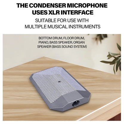 BA 19A Condenser Boundary Microphone for Instrument Applications