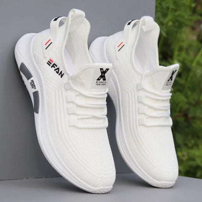 2025 Men Casual Shoes for Outdoor Comfortable Air Mesh Shoes Summer Breathable Men Loafers Wide Slip On Walking Shoes Men