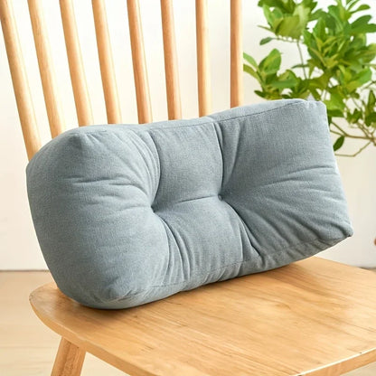 Waist Support Pillow, Cushion, Waist Protection Nap Pillow Chenille Weave Is Very Suitable for Office Chairs and Home Decoration