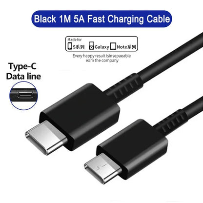 PD 45W Super Fast Charger For SAMSUNG Galaxy S21 S22 S23 S24 Ultra Fast Charging Phone USB C Charge Type C Cable 2M Wall Adapter