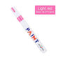 3pcs White Paint Pen Paint Markers Waterproof Car Tyre Oil-Based Paint Pen Set Quick Dry And Permanent