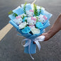 Anime Hello Kitty Cartoon Plush Bouquet Rose Flowers  Soft Plush Doll Home Wedding Decoration Christmas Valentine's Day Gift