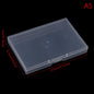 Transparent Plastic Box Rectangular Translucent Packing Box Storage Organizer Case Dustproof Durable Strong Jewelry Container