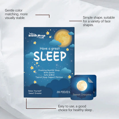 Deep Sleep Patches Relieve Insomnia Reduce Stress Anxiety Help Fall Asleep Sooth Neurasthenia Decompression Sleep Aid Patches