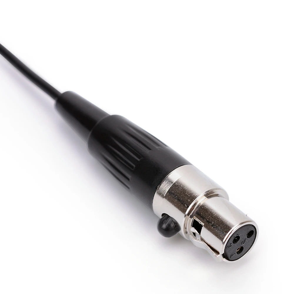 Large Range Sound-absorbing !! Pro Lavalier Lapel Mic For Shure Sennheiser AKG Wireless Bodypack 3 Pin 4Pin XLR 3.5mm Locking